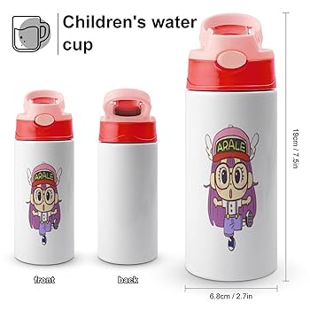 Dr.スランプアラレちゃん　レトロ水筒 未使用 当時物 レトロ2個 レトロドクタースランプアラレちゃん水筒 - メルカリ