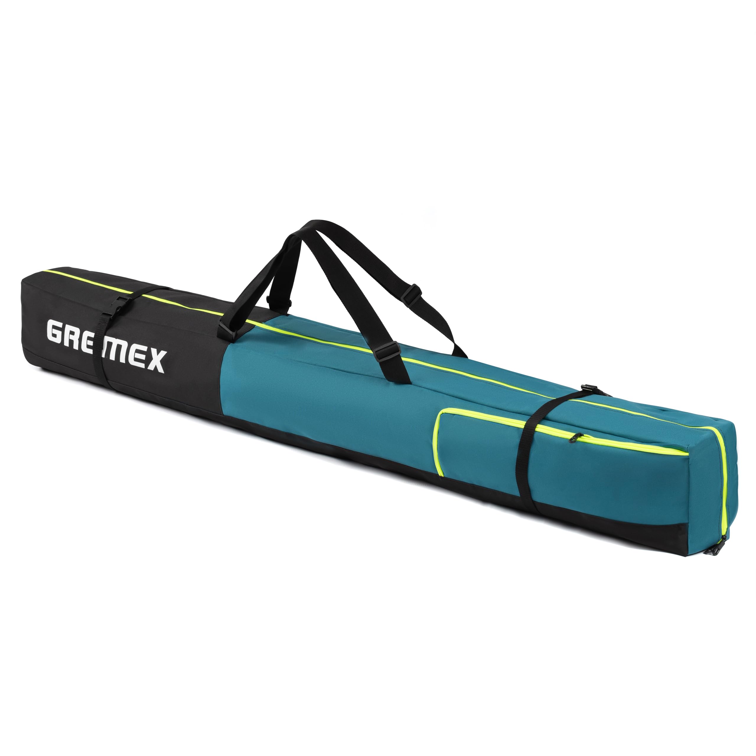 Skitasche - Skisack für 1 Paar Ski - wasserdichte Skitasche - Robuster Leichte Ski Tasche - Ergonomisch Skisack - Skisack Alpinski - Kompakte Skisack Skitasche Alpin - Ski Zubehör