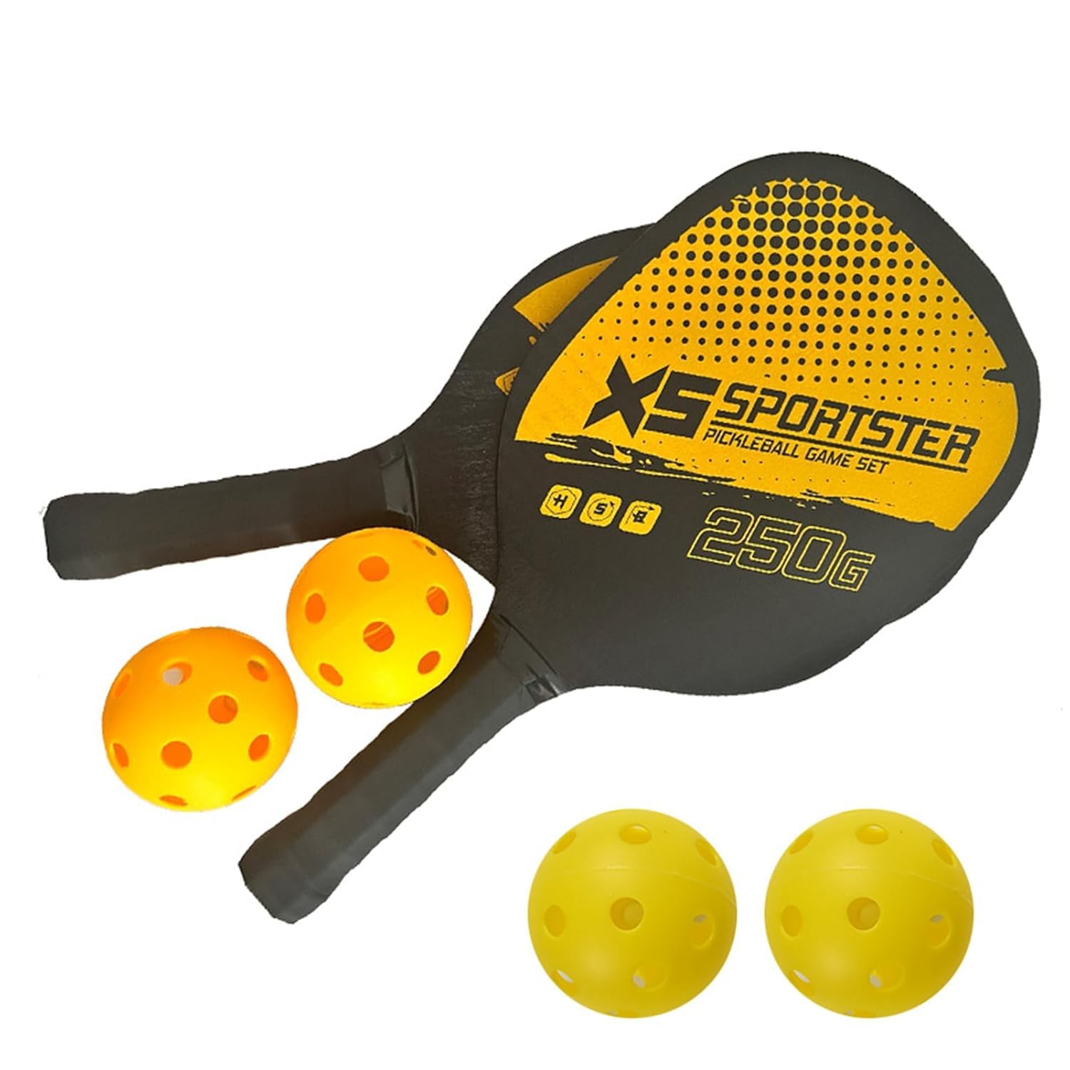 SPOCCO | Pickleball Starter Set with 2 Paddles, 4 Balls & Backpack, Pickleball Paddles Set Pickleball Rackets Set with 4 Pickleballs Balls and Storage Bag for Indoor Outdoor Sports | PB96-picture-27