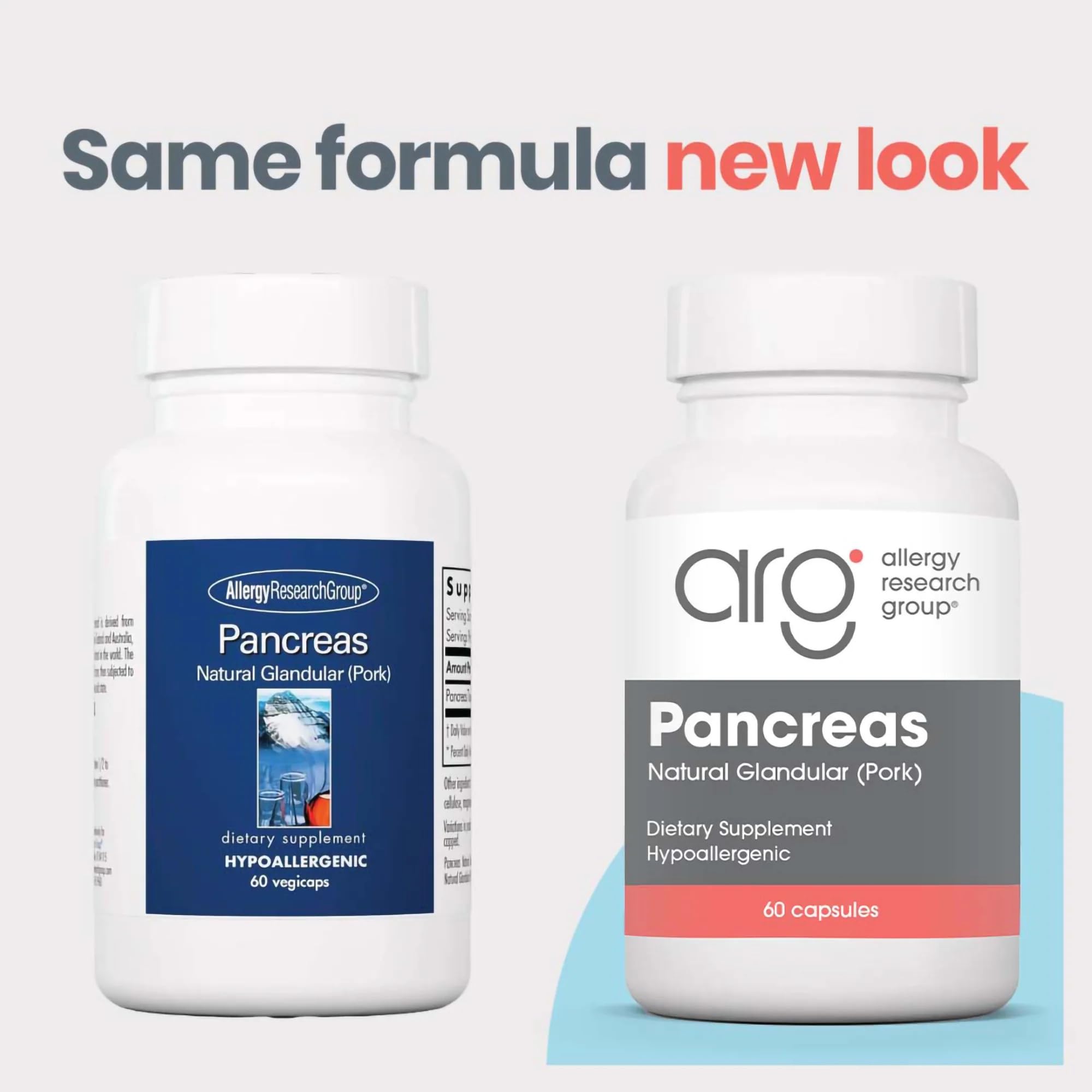 ARG Pancreas Natural Glandular 425 mg Pork, 60 Capsules — Amazon image 7