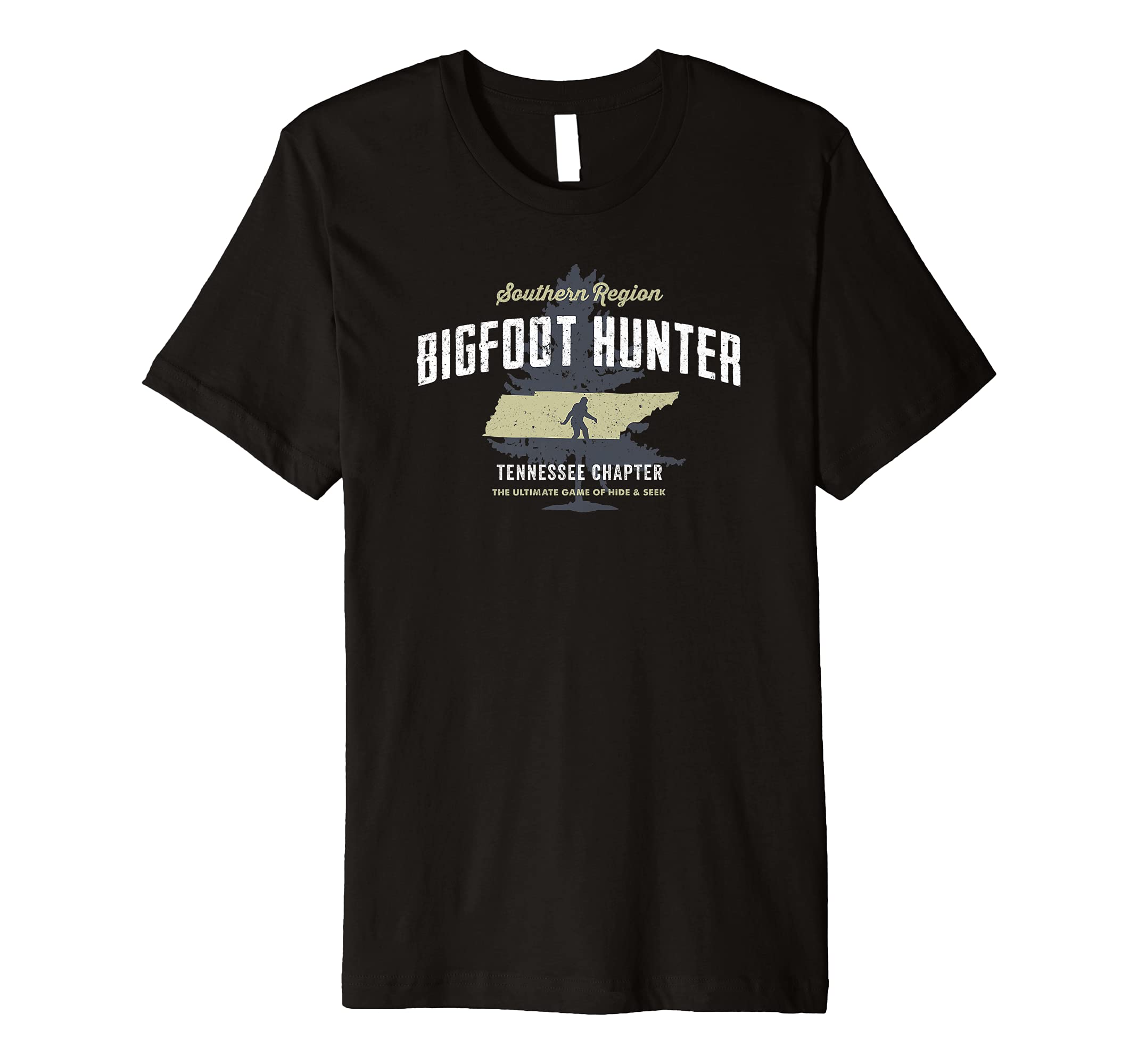 Chambie TeesTennessee Bigfoot Hunter Funny Sasquatch T-shirt