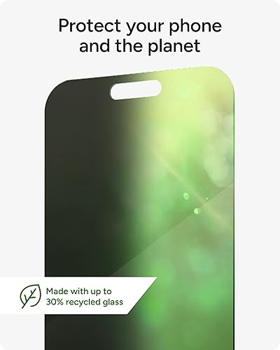 Miniatura 153 de ZAGG Glass Elite VisionGuard + - Protector de pantalla con filtro de luz azul para iPhone 11 Pro, iPhone Xs, iPhone X - invisibleShield - Protección