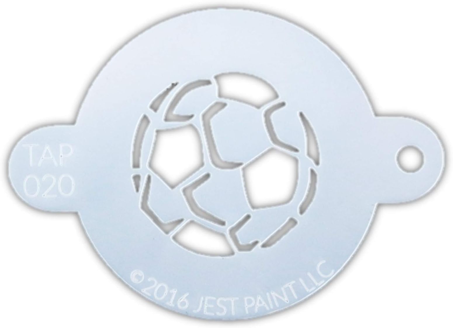 TAP 020 Face Painting Stencil - Soccer Ball
