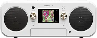 IODATA CDレコプレーヤー CDレコ搭載 Bluetoothスピーカー スマホ取り込み パソコン不要 CD-P1/E | CDレコ搭載 スマートCDプレーヤー|CDをスマホに取り込み|CD再生、USBメモリー/SDカード/CD-Rコピー｜Bluetoothスピーカー｜CDレコミュージックでサブスク曲もまとめて｜【iPhone/iPad/Android/ウォークマン対応】