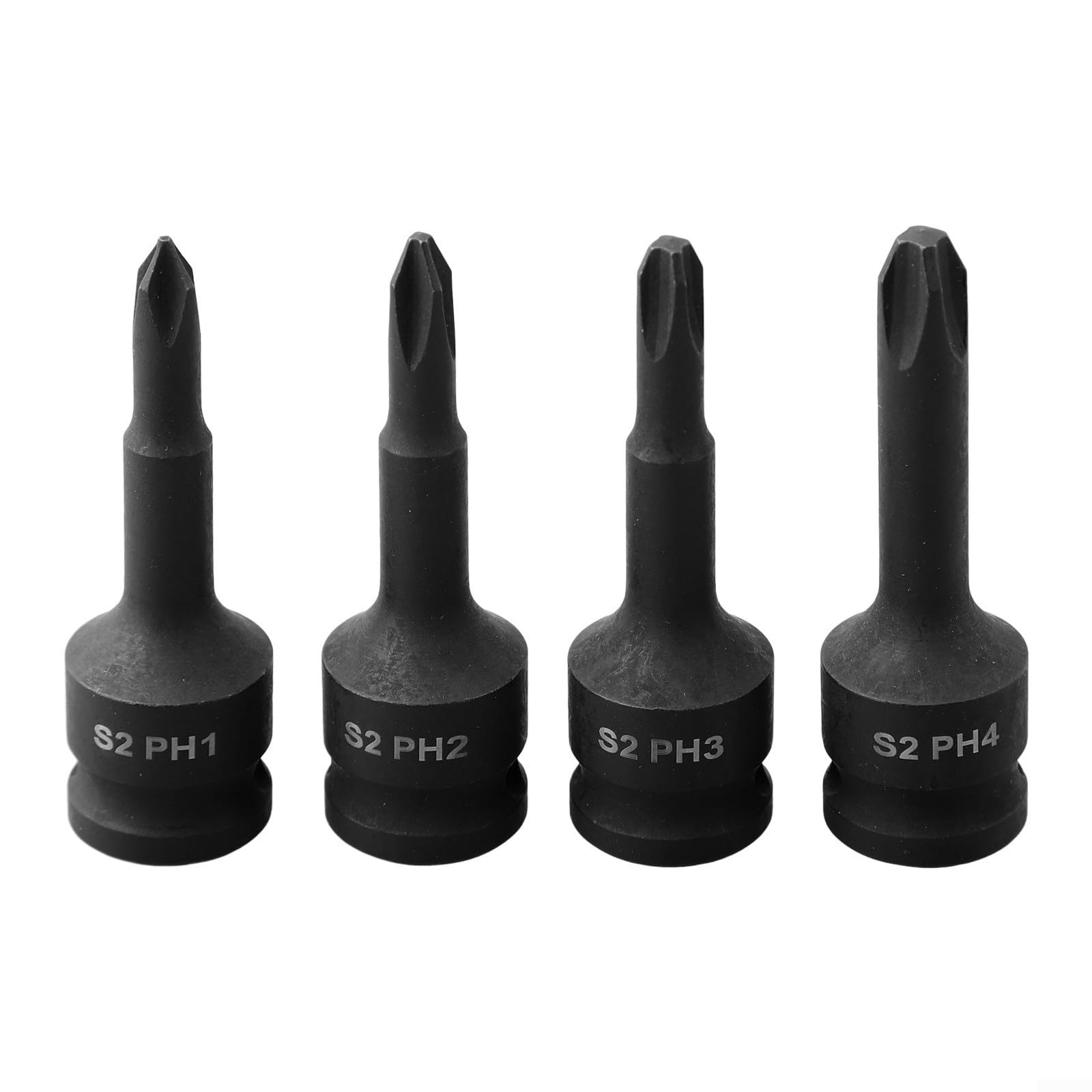 Set di punte per avvitatore a croce, 3/8", PH1, PH2, PH3, PH4, per trapano a percussione e cacciavite
