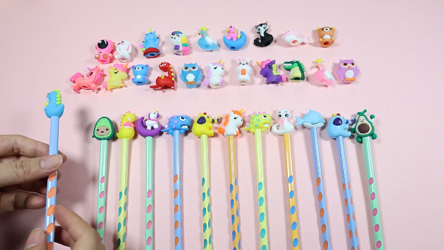 Kit 44 Matite Con Gomma Per Bambini, Colorate E Divertenti - Ideale Regalo Compleanno O Scuola - Foto 3