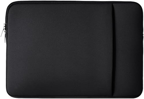 Miniatura 3 de RAINYEAR - Funda protectora para laptop de 14 pulgadas, suave y acolchada, con cremallera, bolsa de transporte para computadora con bolsillo frontal