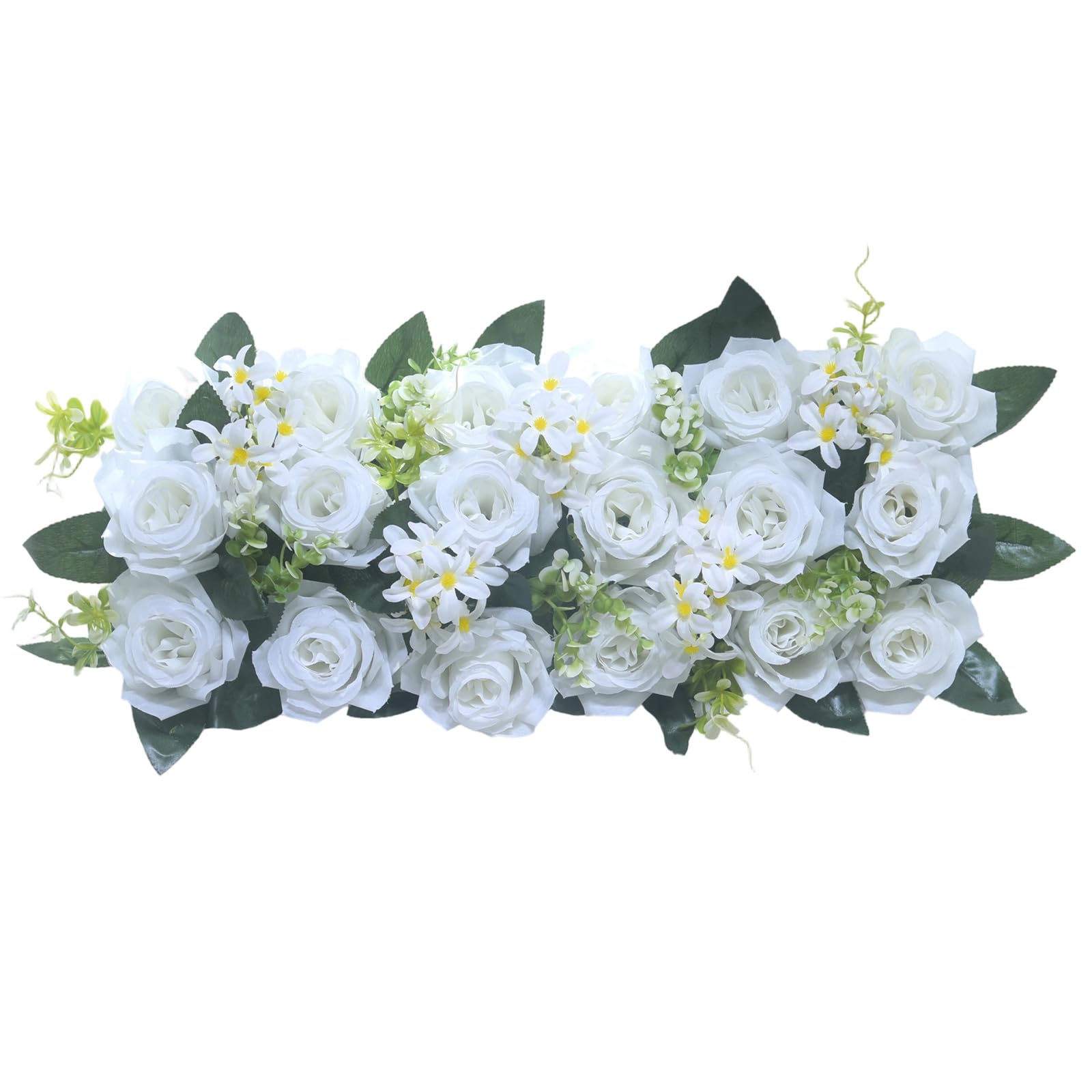 YUGSHNKFC Artificial Rose Flower Arrangement for Wedding Reception Anniversaries Celebration Party Dining Table Centerpieces Fraudulent Flower Highlight for Dining Table