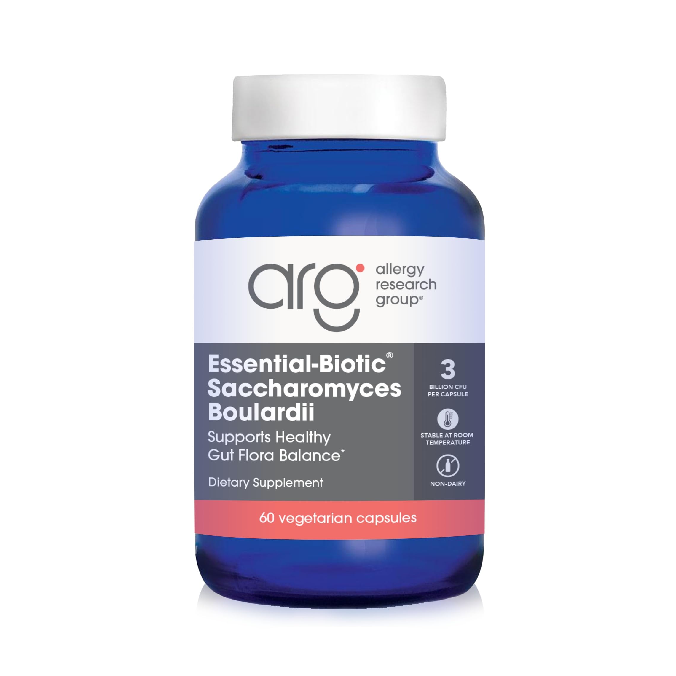 ARG Essential-Biotic Saccharomyces Boulardii, 60 Capsules