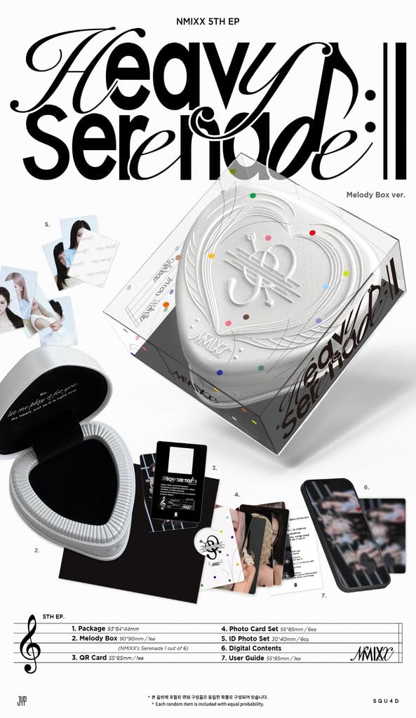Amazon.co.jp: [Exclusive POB] NMIXX - Heavy Serenade [Melody Box