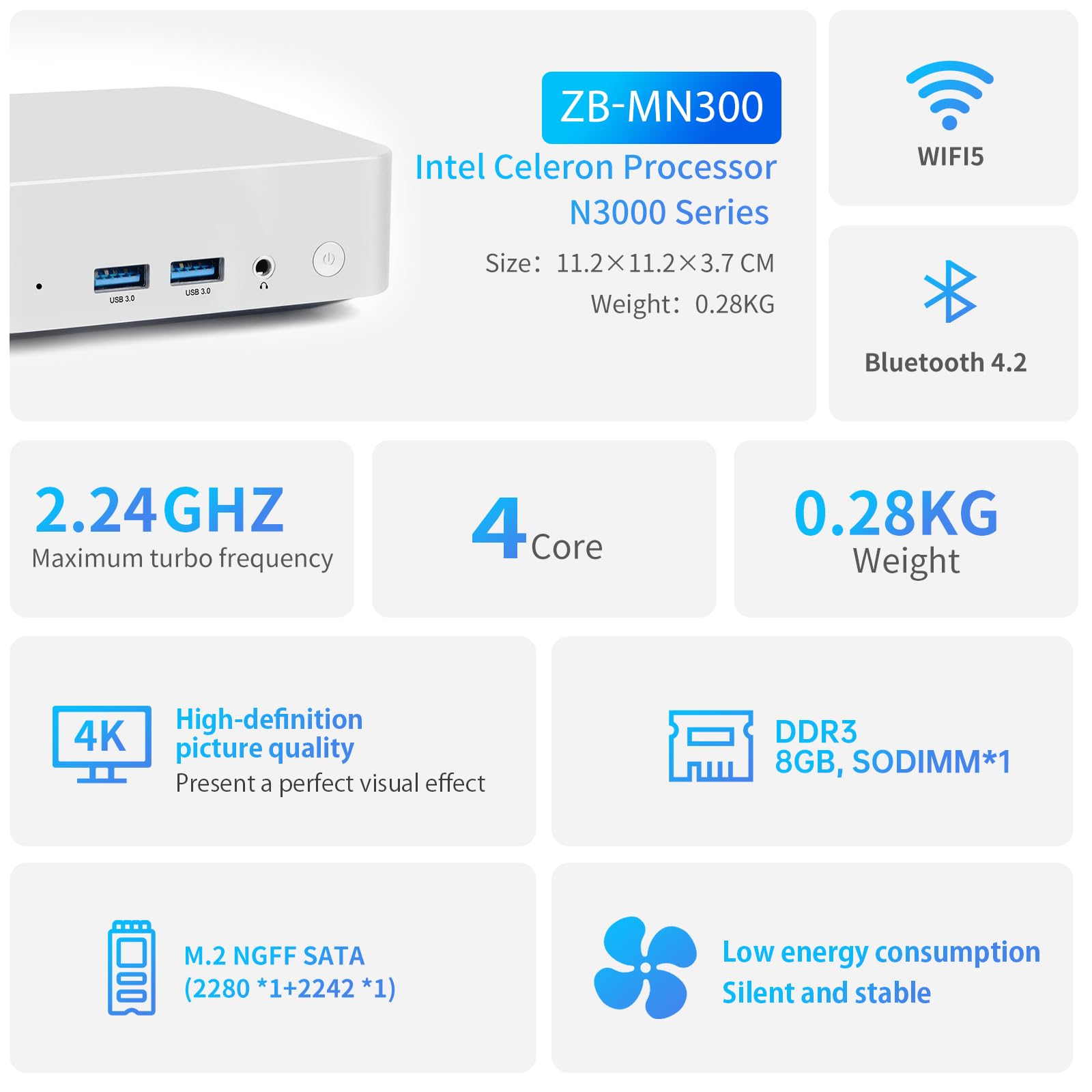 【再値下】ミニサーバ J3160 4PortLAN YL-J3160L4 Amazon.co.jp: Mini PC Intel N3160(4C/4T) 8GB RAM 128GB SSD(2T対応