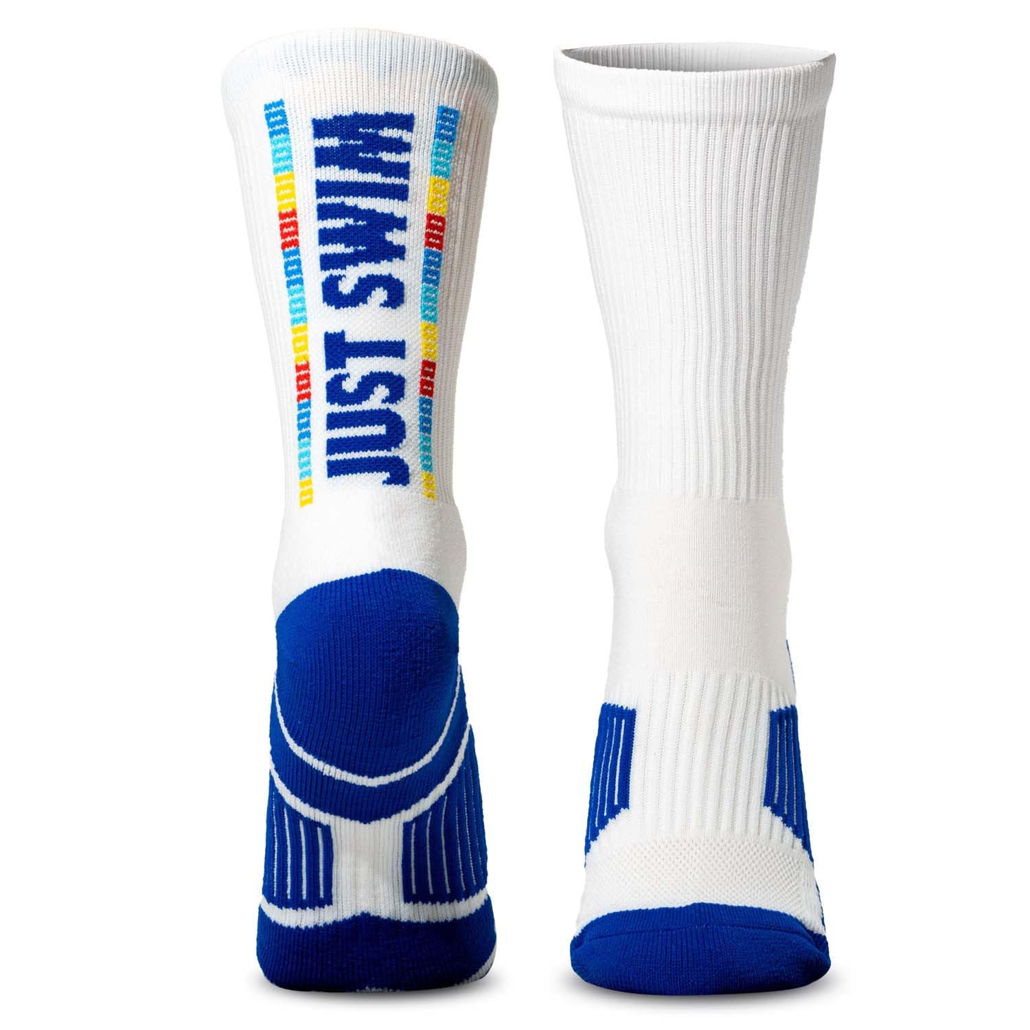 Swimming Athletic Mid-Calf Socks | Youth and Adult Sizes