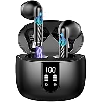 Cuffie Bluetooth, 2026 6D Stereo Auricolari Bluetooth 5.4 con App EQ Personalizzato/6 ENC Mic,56Ore