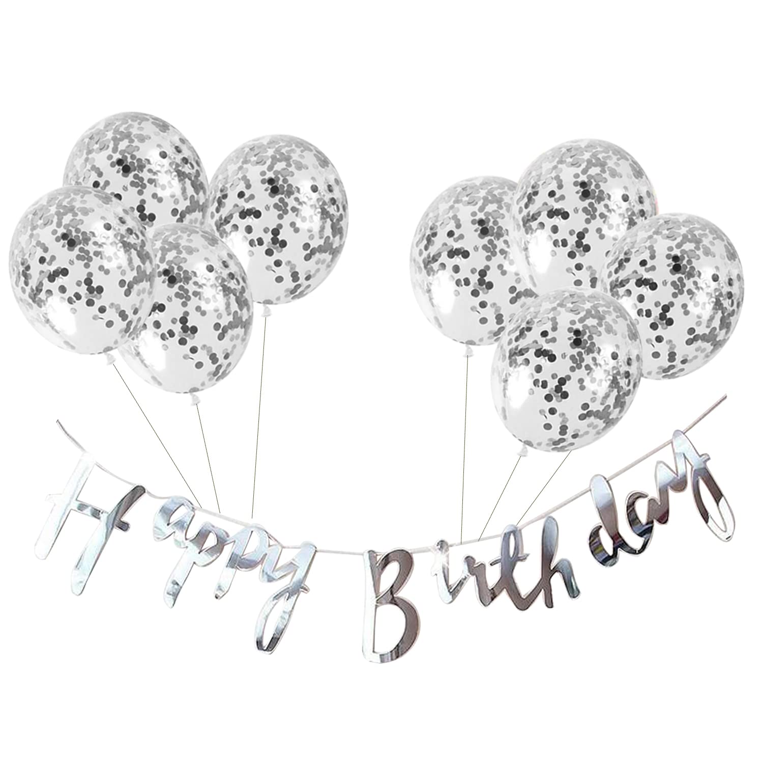 With Balloons · Silver