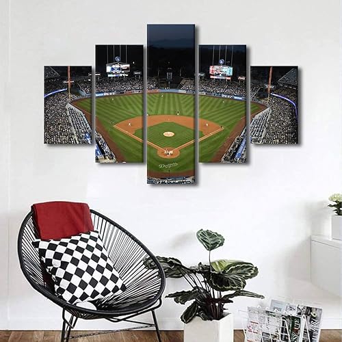 Miniatura 69 de Decoración de pared, lienzo para estadio deportivo de Estados Unidos, arte de pared moderno Fenway Park en Boston, arte de pared para oficina, sala