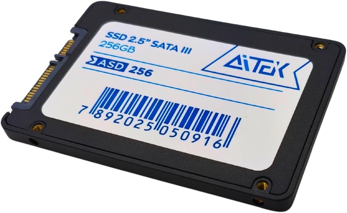 Review SSD 256GB Aitek SATA III: Testado por 7 dias em PC e console