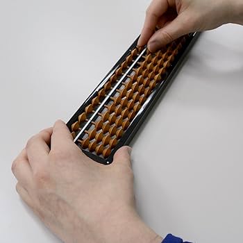 Amazon | 雲州堂 そろばん 23桁4玉 34500 カバ玉 | そろばん