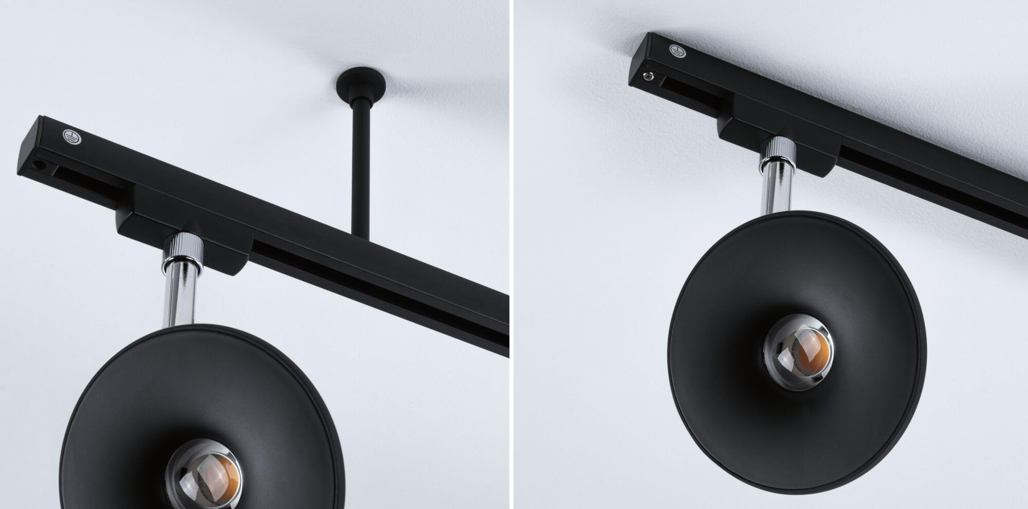 Paulmann URail Schienenabhängung 105 mm Schwarz matt Schienensystem