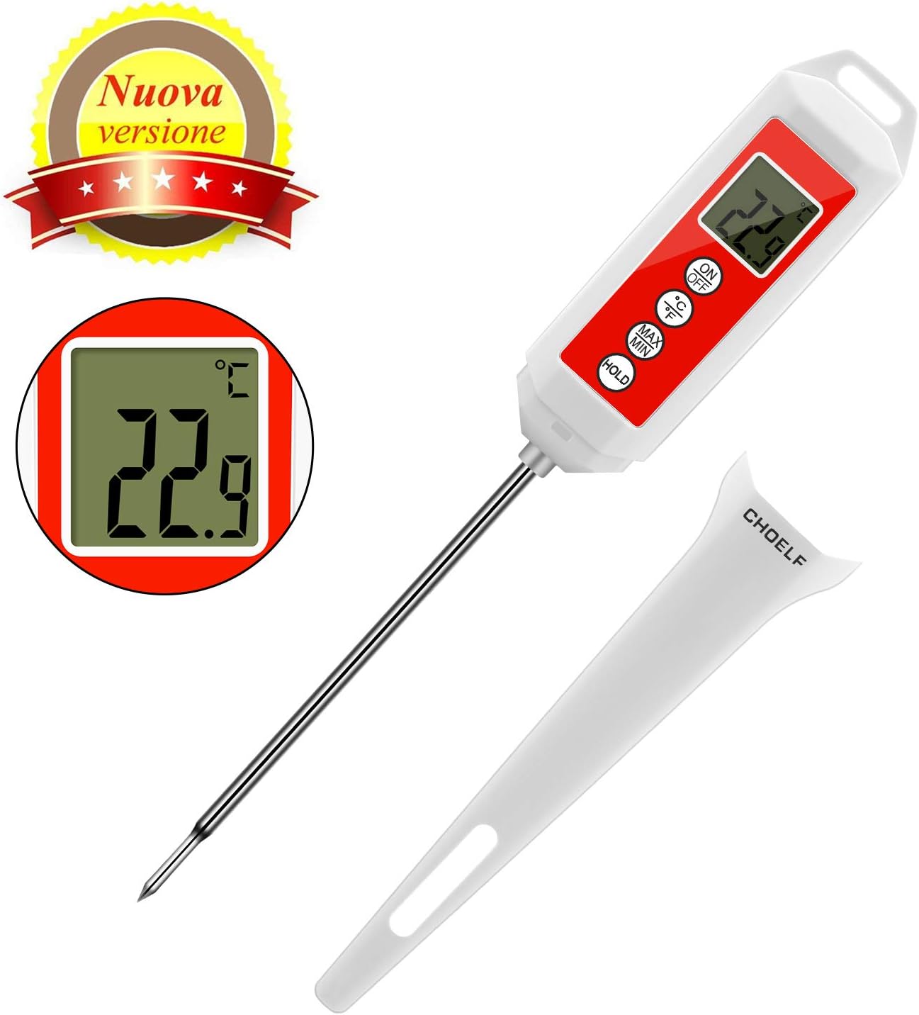 termometro basale domestico facile per l'ovulazione