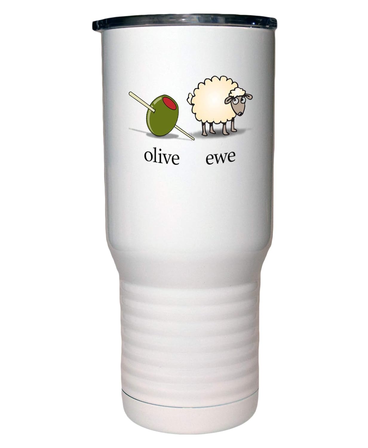 Olive Ewe (I Love You) Polar Camel Insulated Travel Mug 20