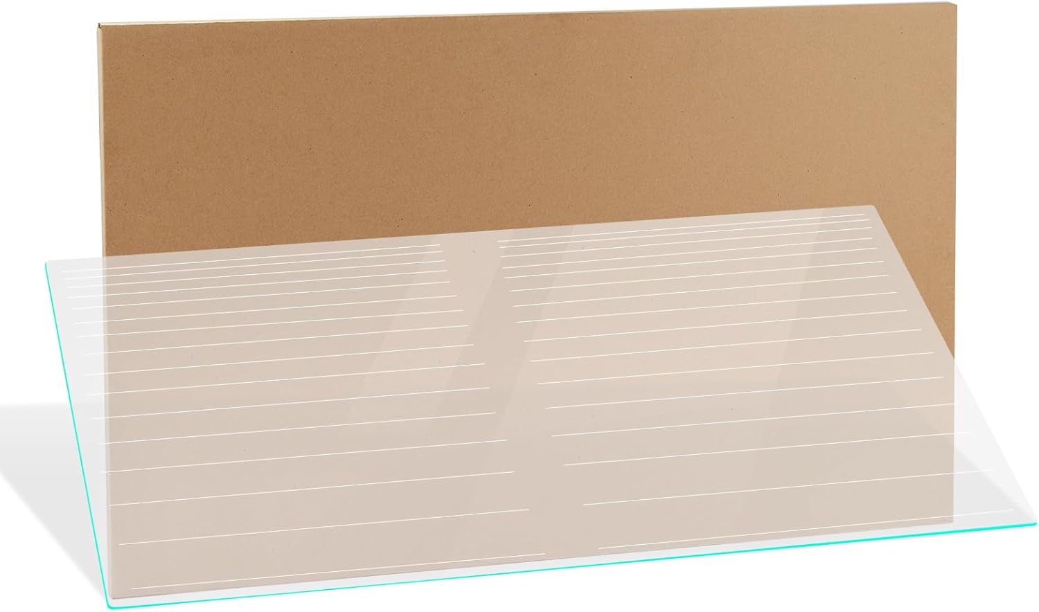 WP2176225 Refrigerator Glass Shelf Replacement Compatible with Kenmore Whirlpool,Glass Shelf Crisper Pan Insert 2210581,2180069,2210560,2173300,ATB2232MRW00(27.44x16.34 inches)