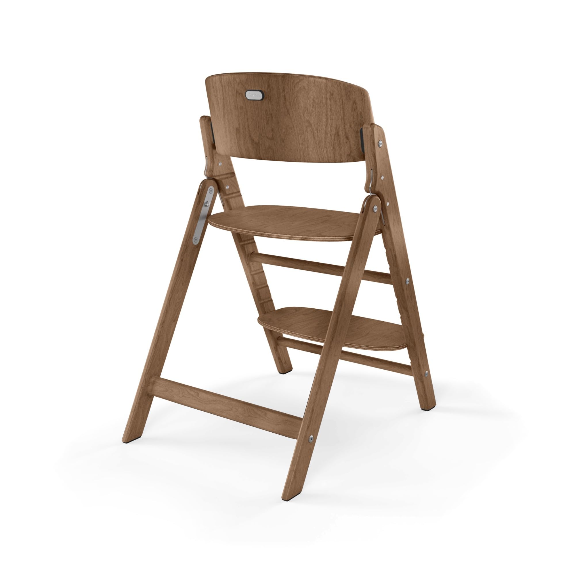 CYBEX Gold CLICK & FOLD Krzesełko do karmienia Zestaw 4w1, Od urodzenia do 99 lat, W zestawie z leżaczkiem Gold Bouncer Nest, zestawem Baby Set i tacką, Dark Natural