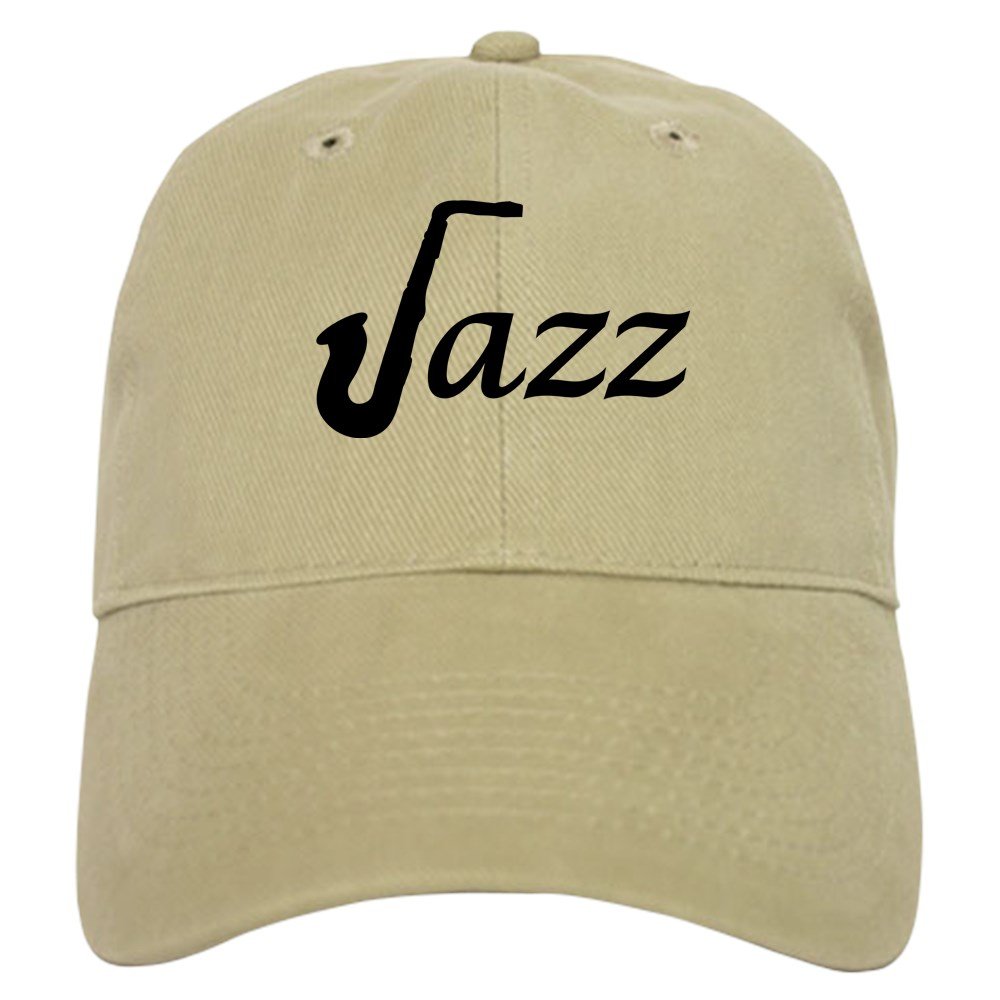 CafePress Jazz Saxophone Cap Unique Adjustable Baseball Hat