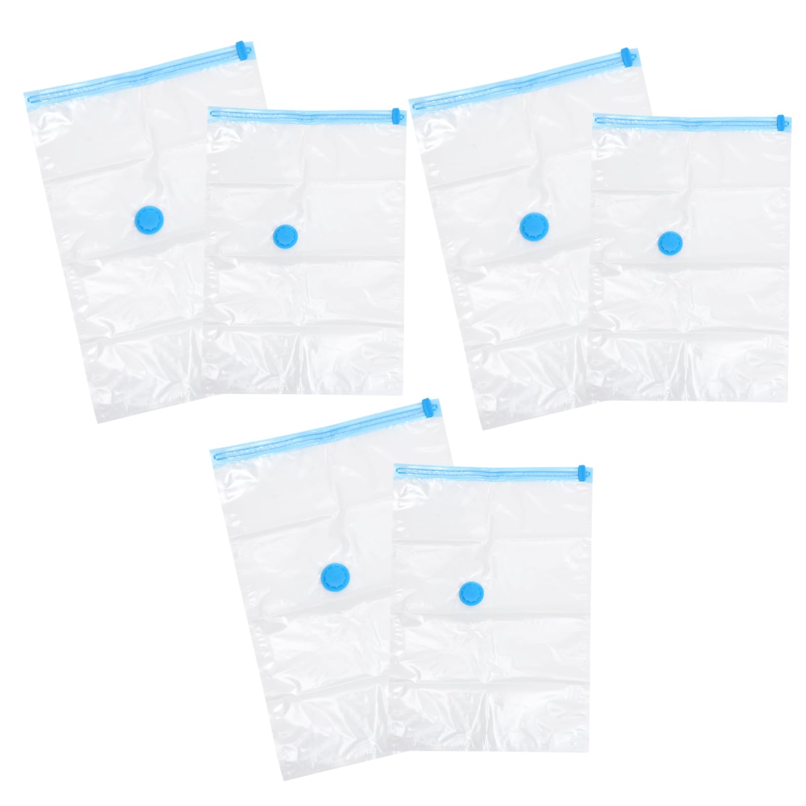 Levemolo 1 Set Vacuum Storage Bags Compression Packing Bags for Clothes Bedding and Pillows Space Saving Design with Hand Pump for Efficient Organization for Closets and Garages