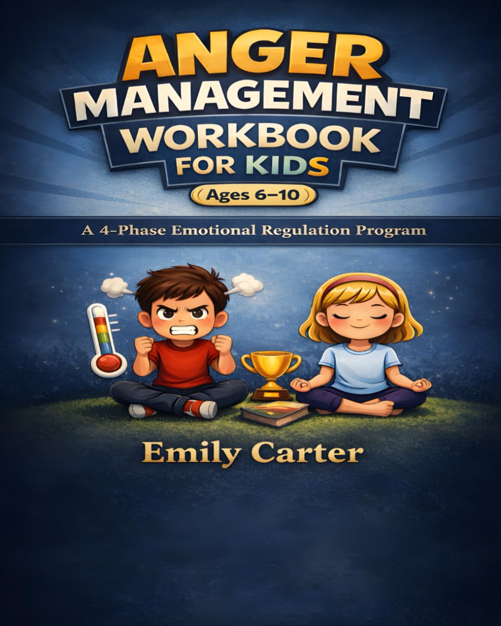 Anger Management Workbook for Kids (Ages 6–10): A 4-Phase Emotional Growth Program to Build Self-Control, Manage Big Feelings, Identify Triggers, and ... Situations (Emotional Growth Training Series)