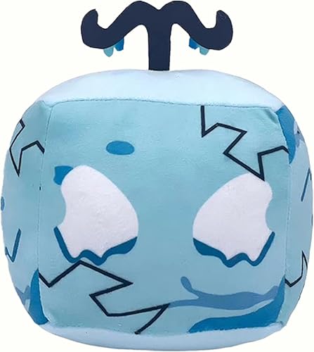 Miniatura 7 de 2 juguetes de peluche Blox Fruits de 7.5 pulgadas, juguete de peluche de la sombra de hielo para fanáticos, suave Kawaii para abrazar, almohada de