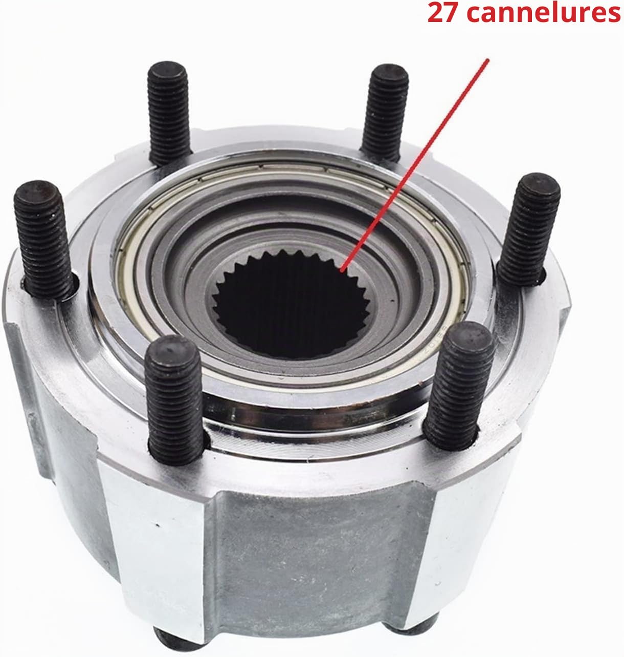 Moyeu de verrouillage à 27 cannelures pour Nissan Pickup Pathfinder Navara D21 Terrano I 86-89 King Cab Moyeu de roue libre manuel 4025032G10