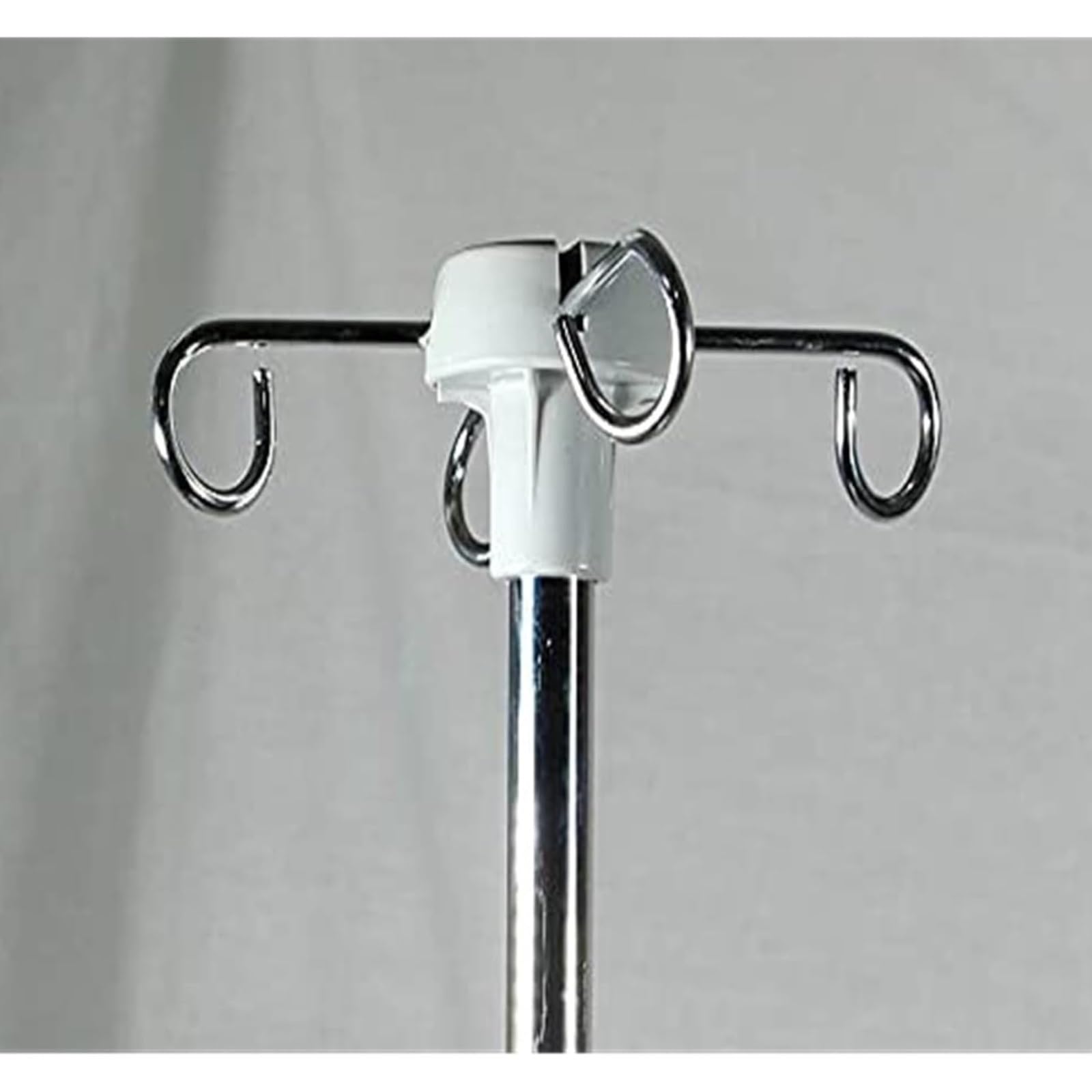 Portasueros con ruedas, soporte médico portátil for intravenosos, con altura ajustable, 4 ganchos y 5 ruedas Postes IV