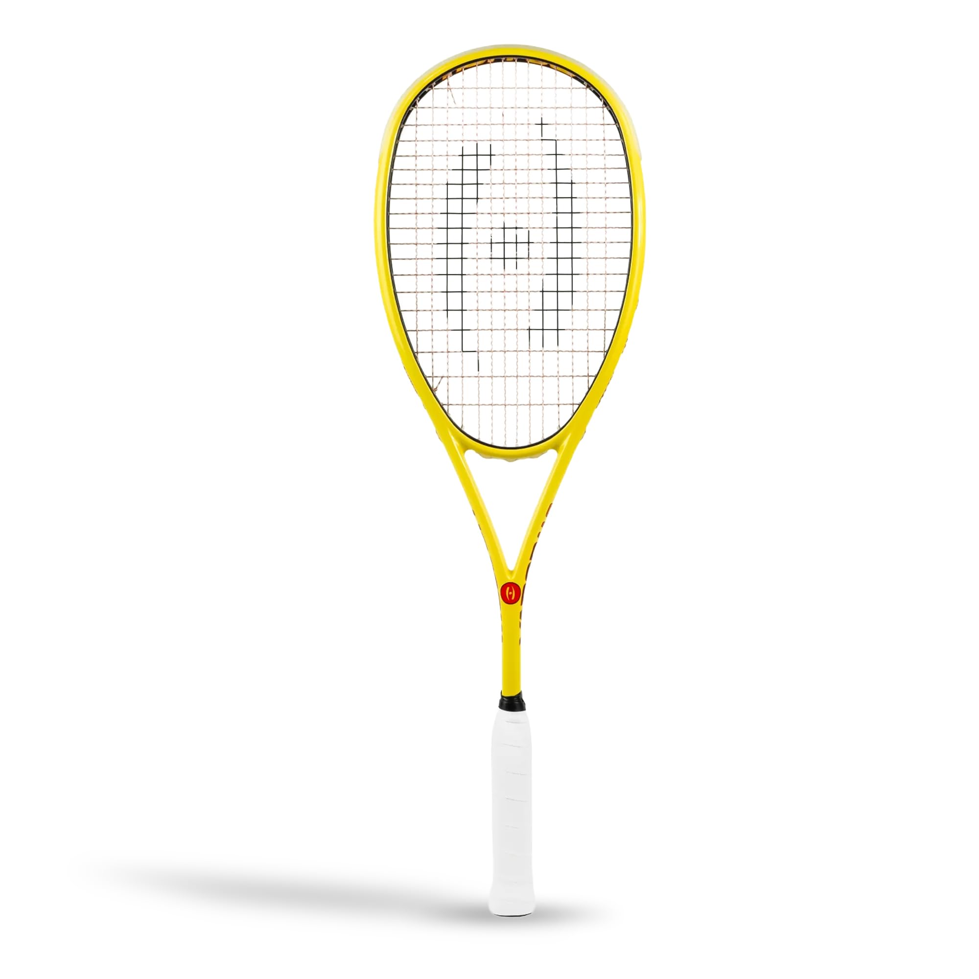 Harrow Sports Vapor 110 Squash Racquet for Advanced & Professional Players | Carbon-Graphite Composition for Ultimate Performance | Lightweight 110g | Yellow, Blue & Red