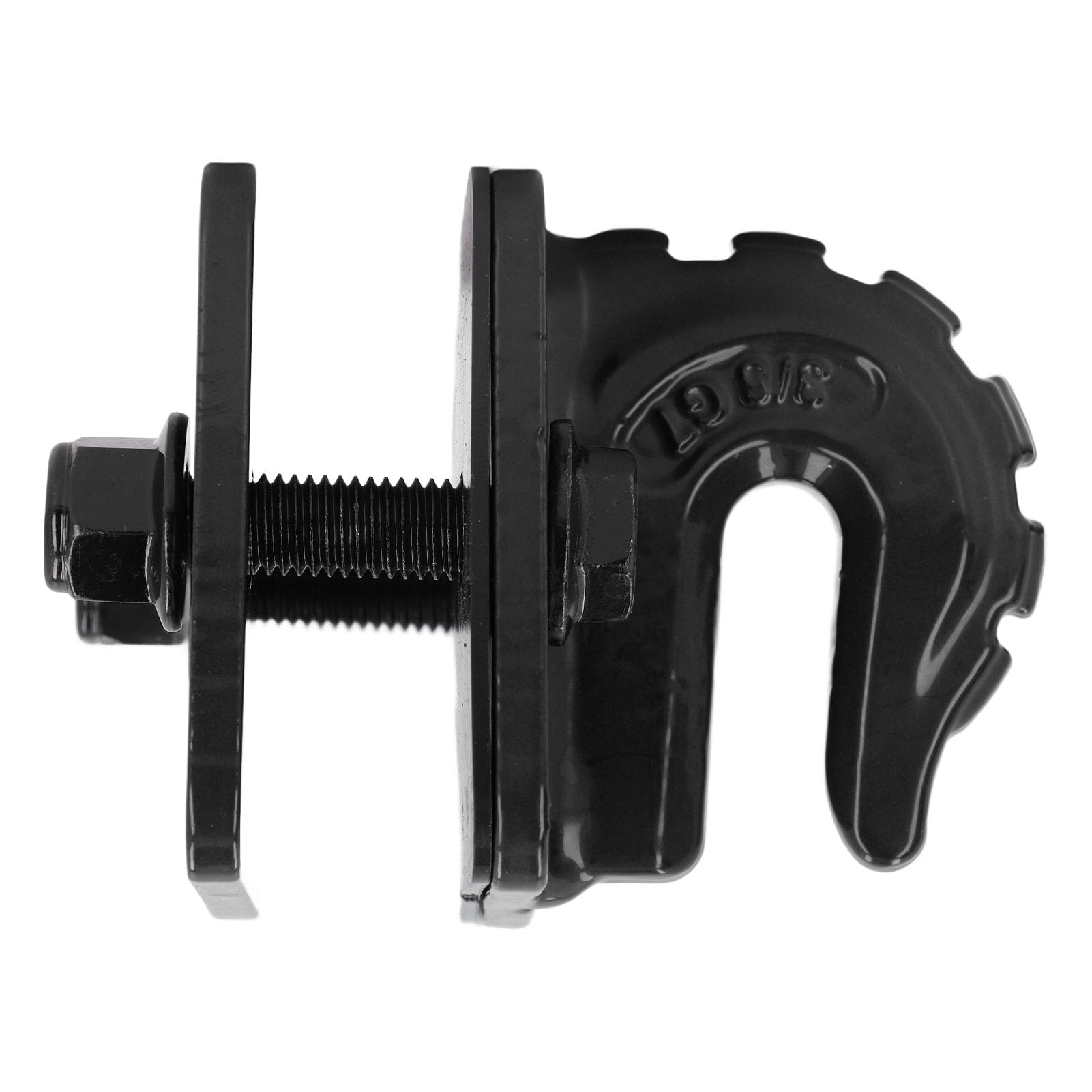 CHICIRIS Aleación de Acero del Acero del Tractor del Tractor Colocado de 15000 Lbs Ganchos de Remolque de Alimentación para de Autocaravana (BLACK)