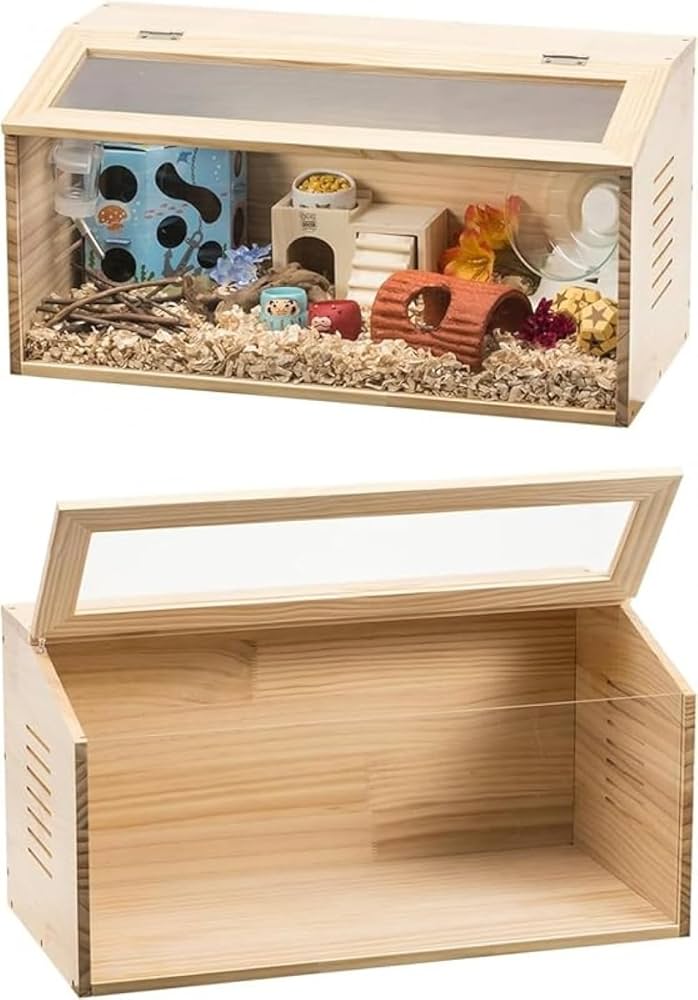 アクリルゲージ　小動物　ハリネズミ　爬虫類 Amazon | Xiraivke【組立カンタン】小動物/爬虫類用 ペット
