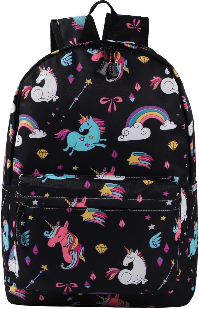 yisiUnicorn School Bag Kids Backpacks with Leash for Girls