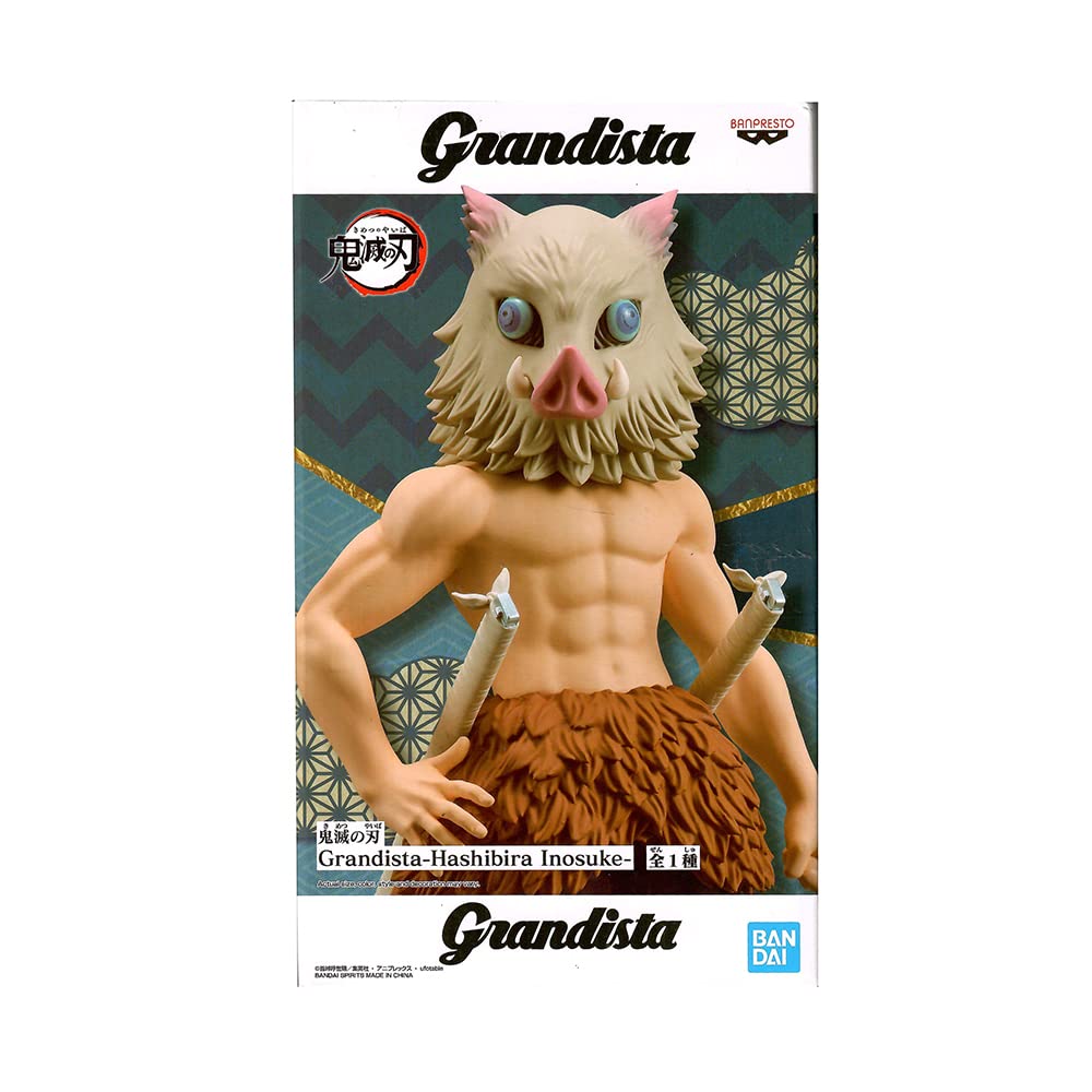 Demon Slayer Inosuke Hashibira Grandista Figure Pvc 24 cm Banpresto Bandai Bandai spirits