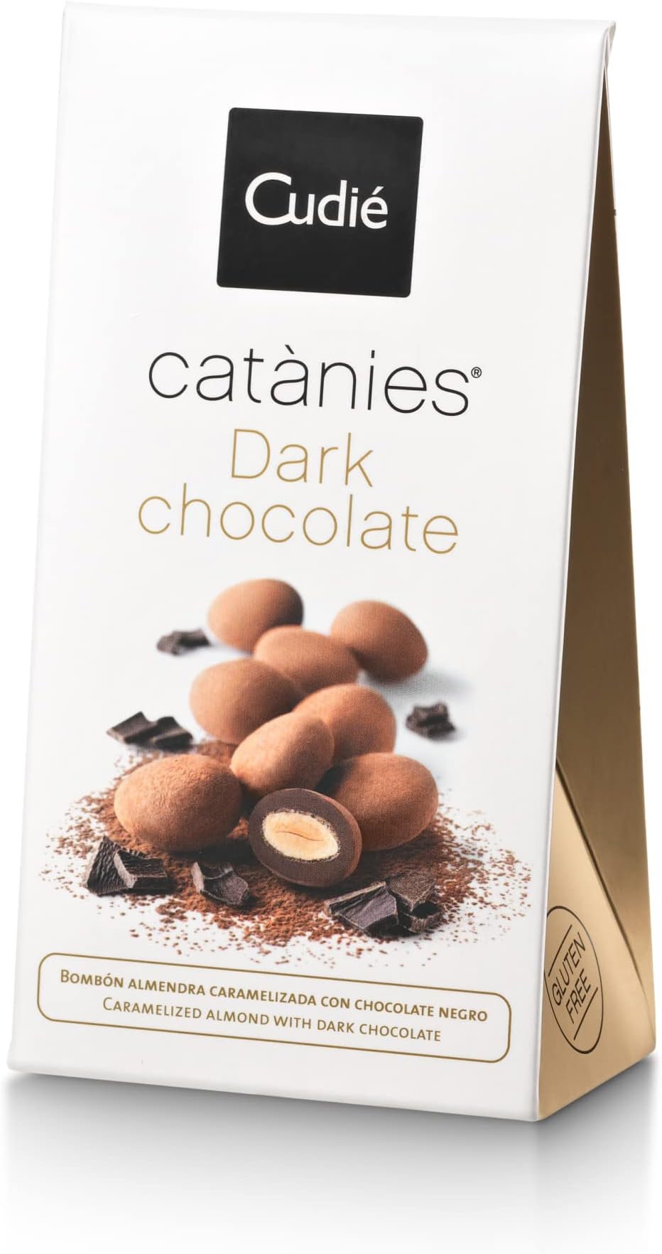 Cudie Kakawa Dark Chocolate Covered Marcona Almonds (3.5 oz/100 g)