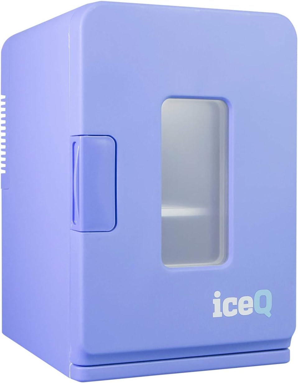 iceQ 15 Litre Deluxe Portable Mini Fridge With Window Cooler and