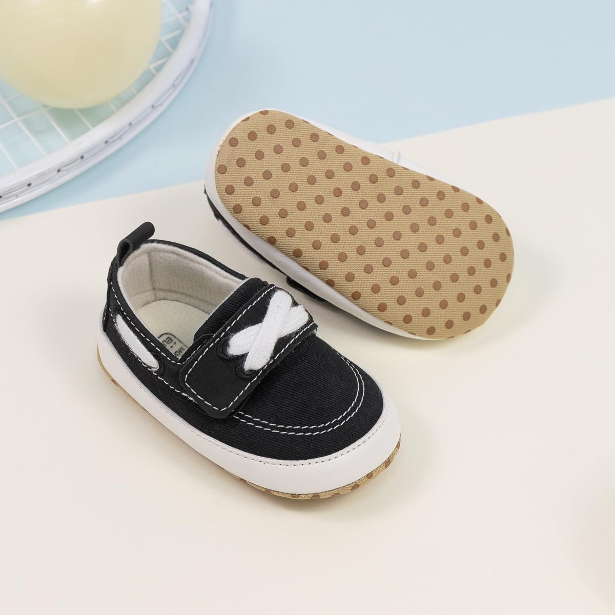 Infant Baby Boys Girls Canvas Sneaker Toddler Slip On Anti Skid Newborn First Walkers Candy Shoes for 0-18 Months - Image 5