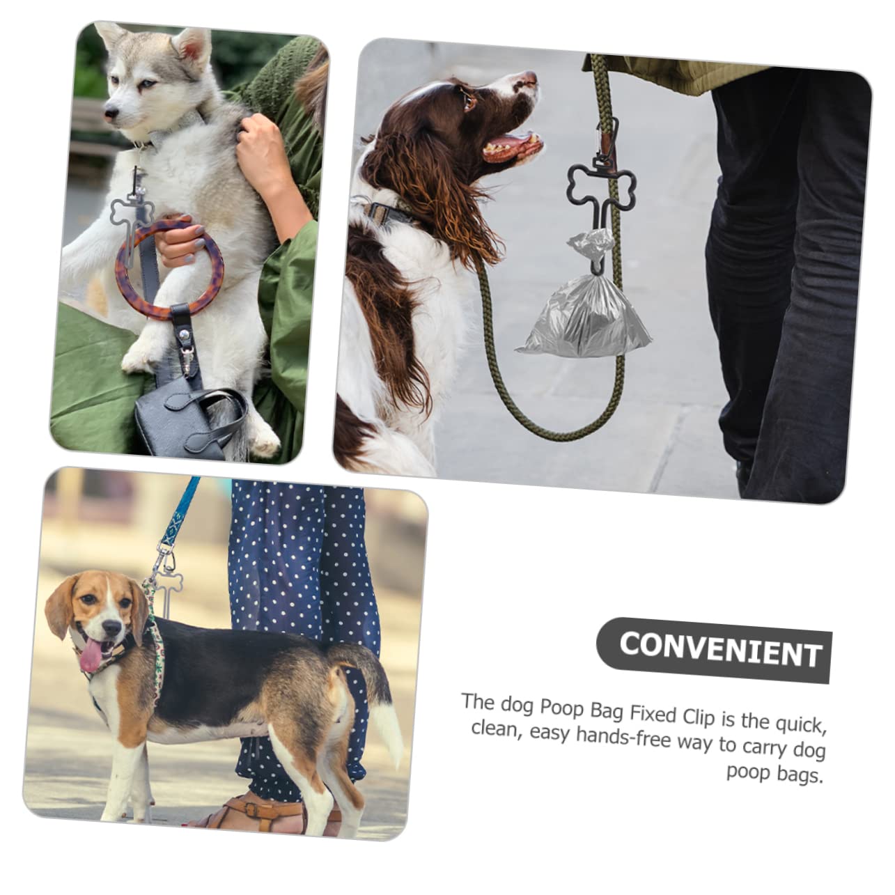 POPETPOP Lot De 4 Distributeurs De À Déjections Canines Haute Capacité 10 Pièces X 4