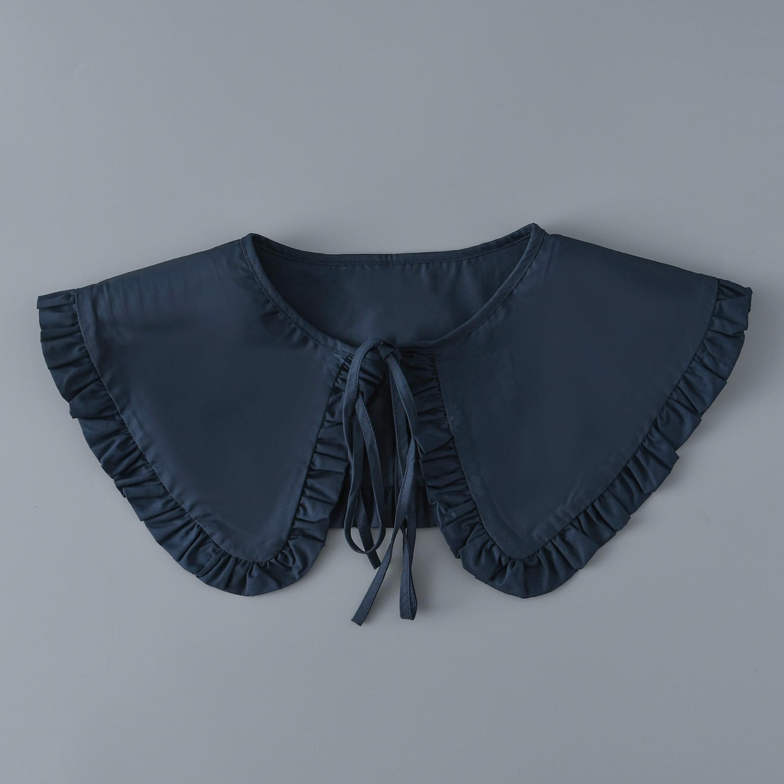 2 piezas desmontables con cuello falso, media camisa, cuello con volantes, cuello falso, cuello de vestido