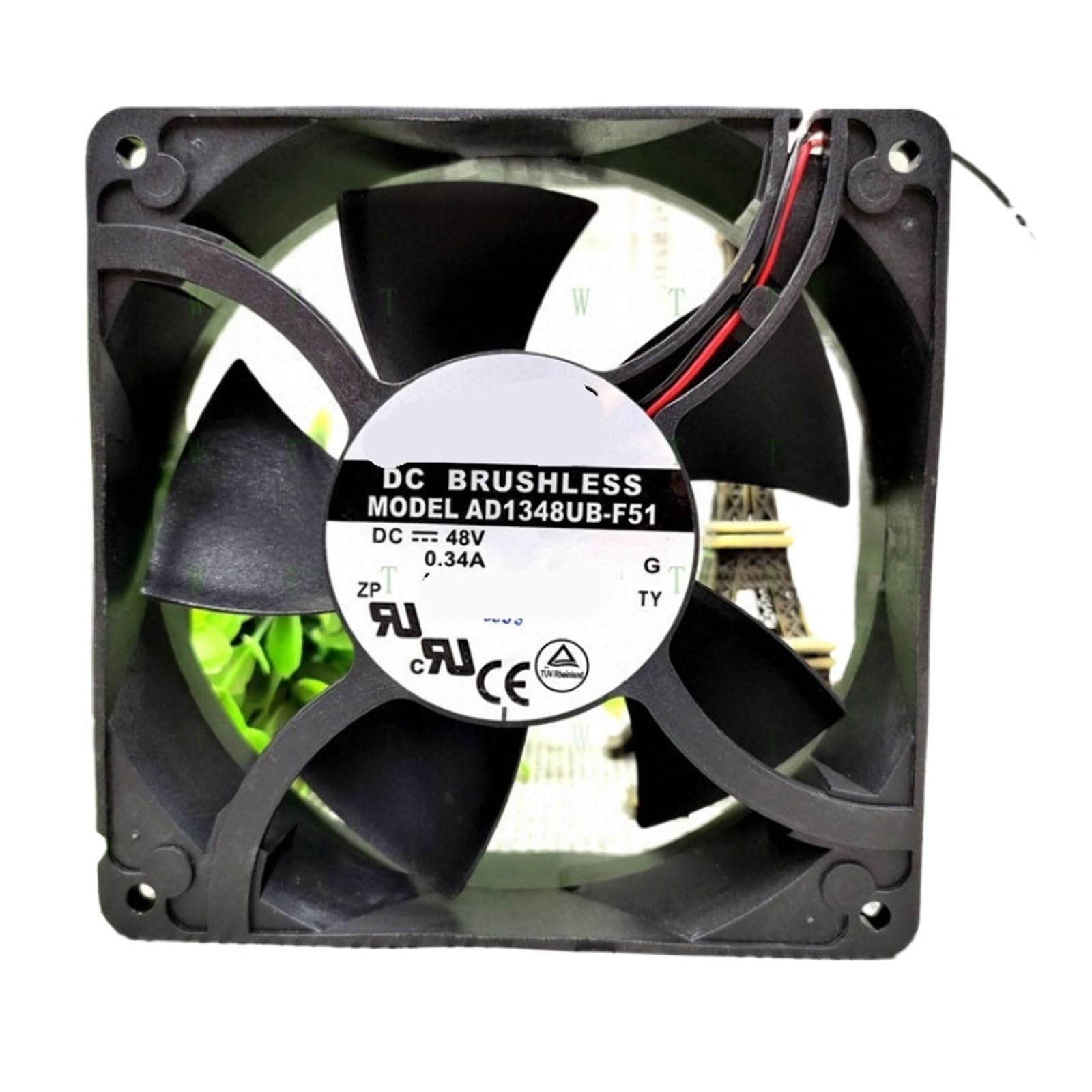 GJEXXPTST AD1348UB-F51 12738 48V 0.34A Cooling Fan