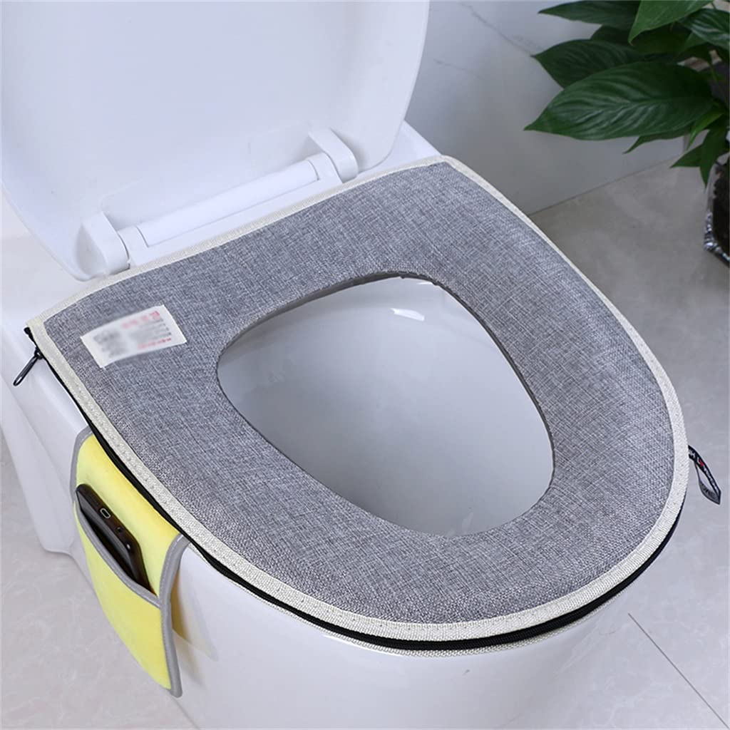 Cojín para asiento de inodoro suave que elimina el frío de la cerámica sanitaria
