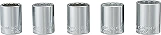 CRAFTSMAN Socket Set, 1/2 Inch Drive, MM, 5 Piece (CMMT34574)