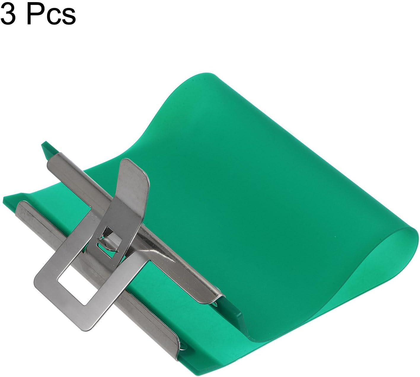 HARFINGTON 3Pcs Silicone Mug Clamp 15 OZ 3D Sublimation Silicone Cup Wrap Fixture for Printing Heat Transfer Machine, Green
