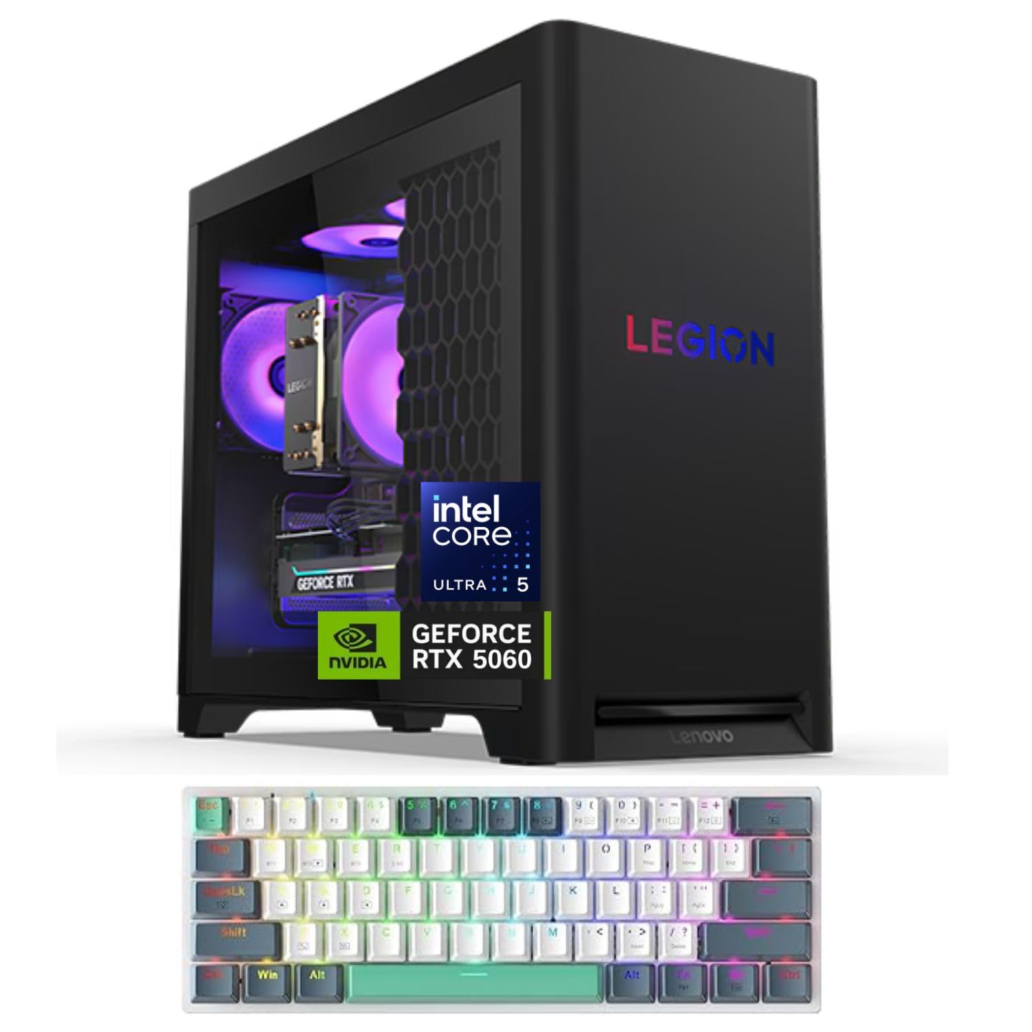 Amazon.com: Lenovo Legion Tower 5i Gen 10 RTX 5060 Gaming Desktop