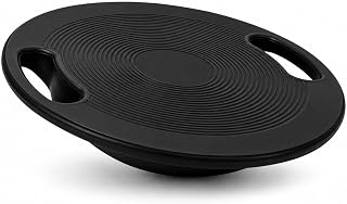 Wobble Balance Board | Portable Stability Trainer | Non-Slip Design | Textured non-slip surface | Built-in carry handle | Supports up to 250 lbs