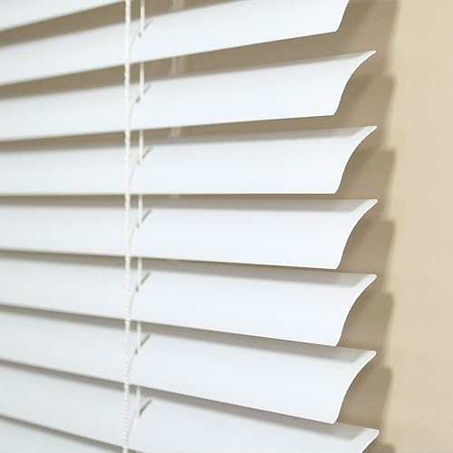 Miniatura 2 de Mini persianas de vinilo de 1 pulgada para oscurecer la habitación son cordones