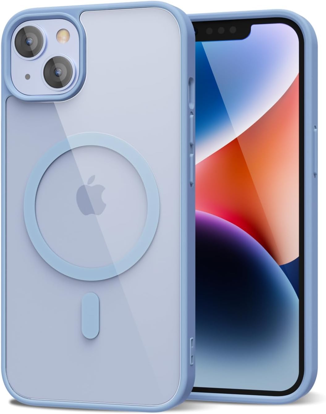 SHINESTAR Clear Case for iPhone 14 Plus Compatible with Magnetic Charging- Premium Transparent Blue Protective Cover with Enhanced Durability - Sleek and Slim Design - Siera Blue Magsafe (B0D4RDC3G4) Amazon Price History, Amazon Price Tracker